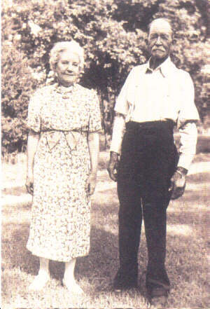 Laura and Almanzo in 1940 -- Laura would live until 1957